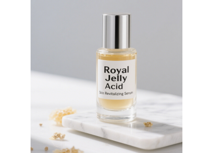 What is the market prospect of royal jelly acid skin care products?